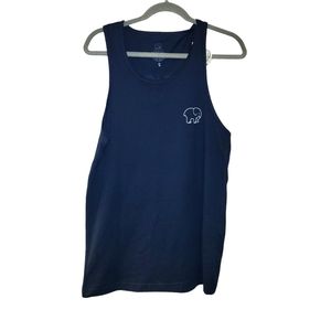 Ivory Ella, NWT, Tank Top, 100% Cotton, Navy Blue Tank, Women's sz  Small, Flowy